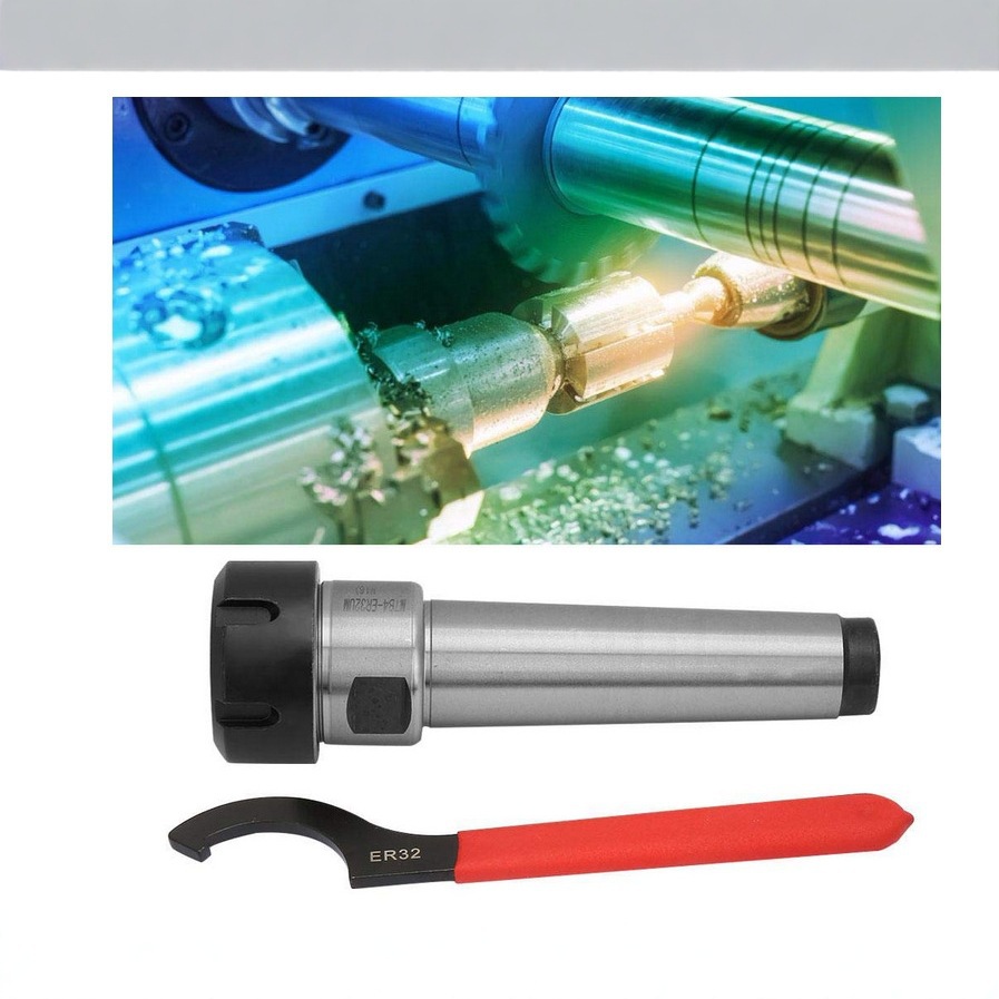 MT4 ER32 M16 弹簧夹头座数控铣床带扳手