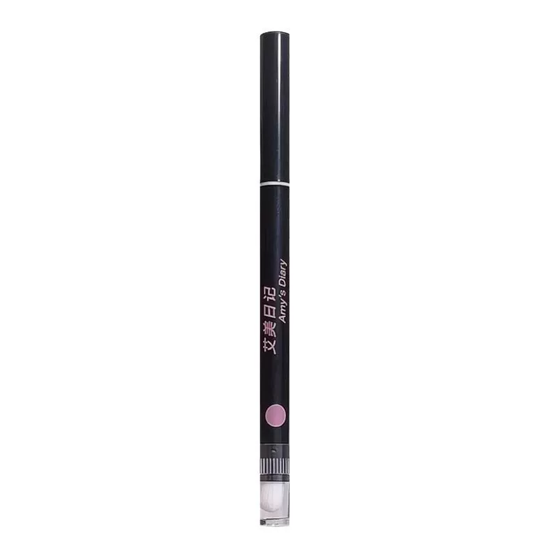 Double-sided Waterproof Lip Pencil 2-in-1 Nude Lipstick, Long-lasting Contour, 3 Shades