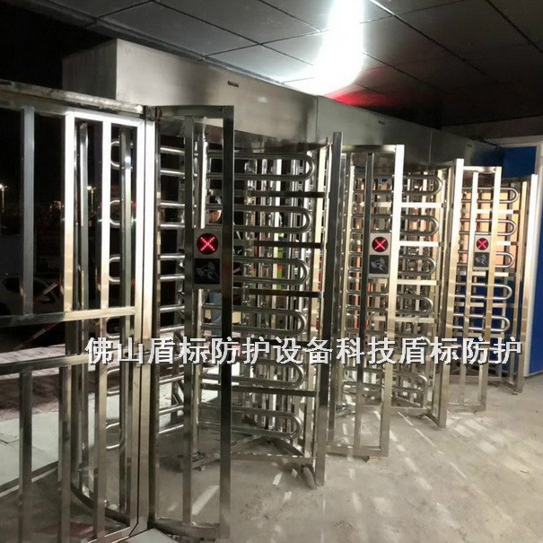 全高旋转门 十字转闸 转闸厂家小区火车站人脸识别转闸高棍闸单门