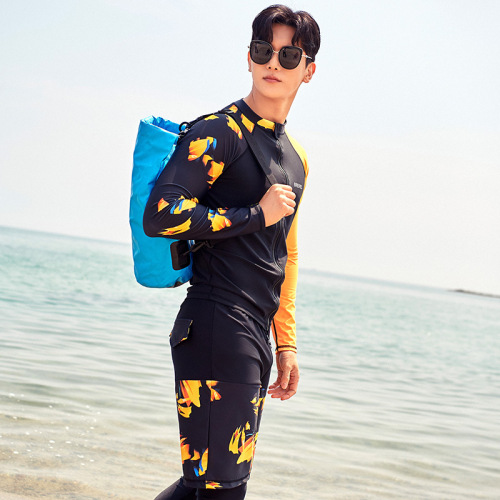 BREREL swimsuit long-sleeved Sanya surfing suit quick-drying wetsuit swimming jellyfish suit time-oriented snorkeling suit