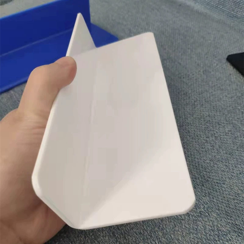 20-50 длинная L-образная акриловая стойка стойка для супермаркета стол перегородка прозрачная ванная комната косметика зеркало морозильник