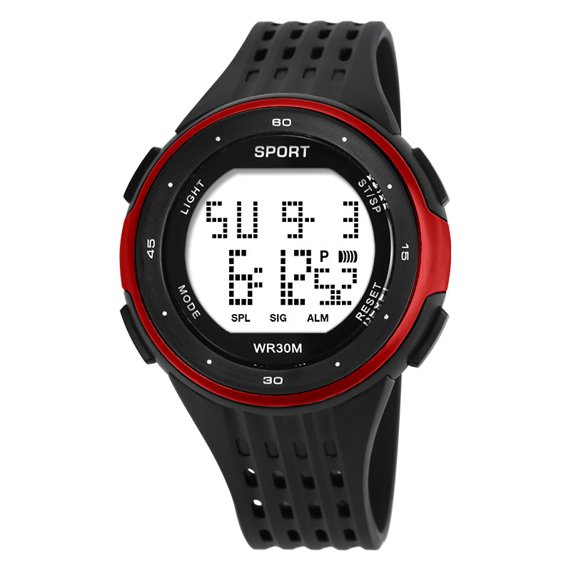 Reloj electrónico de sincronización de alarma deportiva multifuncional para hombres reloj electrónico masculino estudiante al aire libre montañismo reloj electrónico fábrica al por mayor