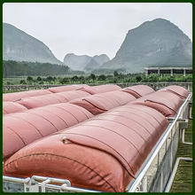 琪源红泥沼气袋 PVC材质  耐腐蚀  红泥发酵袋在生产中的作用