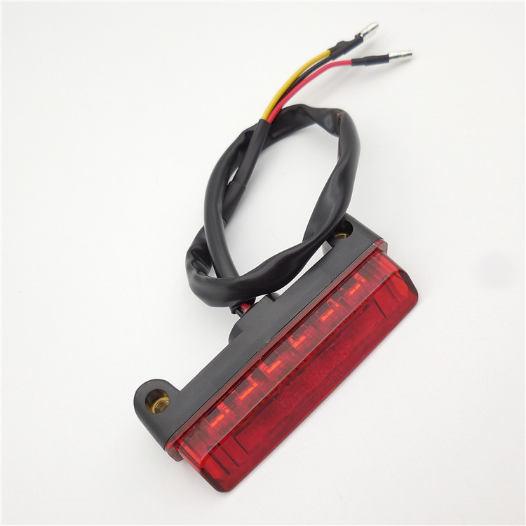 Ch-2059 European Cross-Border Motorcycle Led Rear Tail Light Off-Road Vehicle Electric Vehicle Modified Led Brake Light