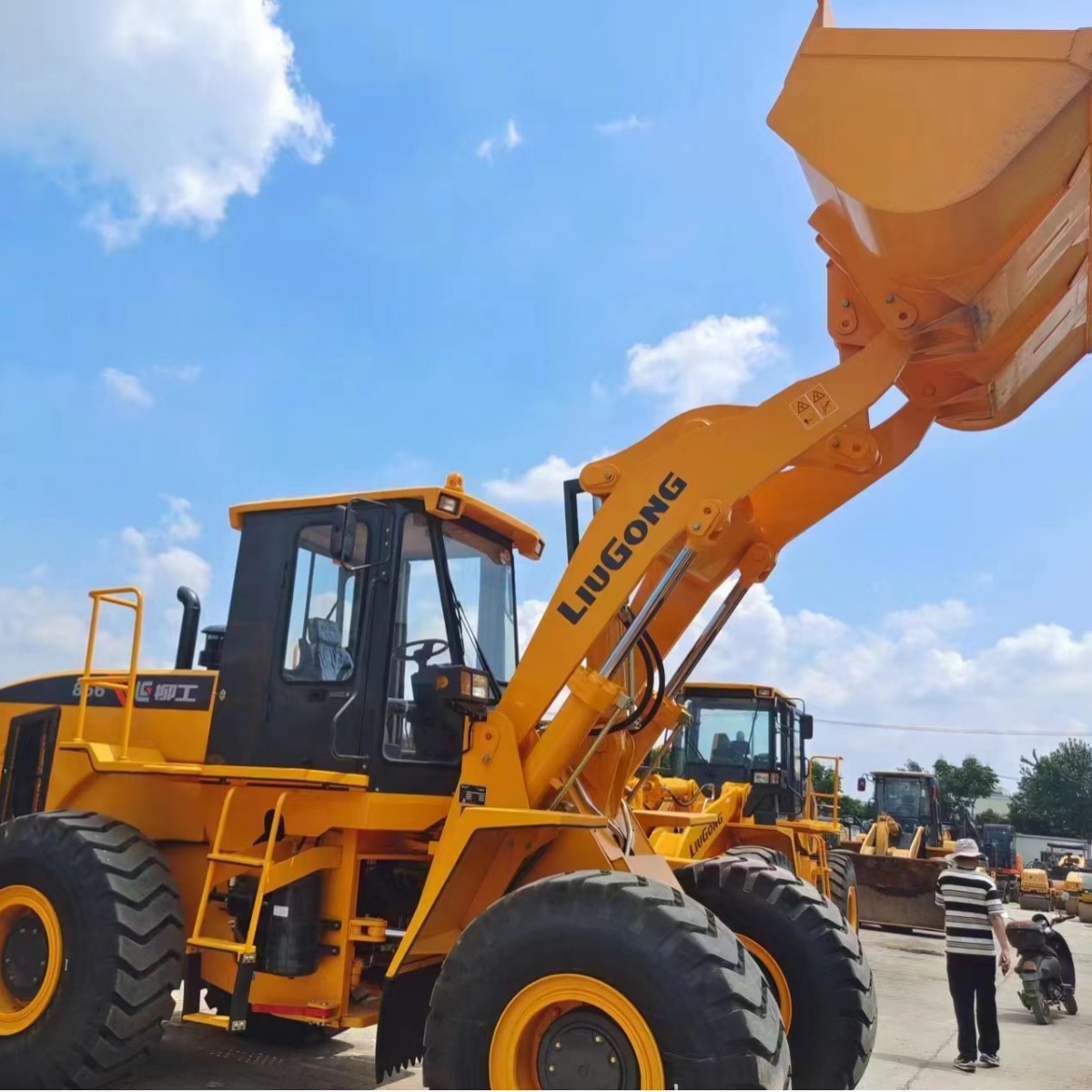 Chongqing usado 856 956 cargador 30 50 carretilla elevadora 966 importación