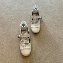 羊皮版~法式温柔风浅口铆钉玛丽珍单鞋女百搭平底一字带芭蕾舞鞋