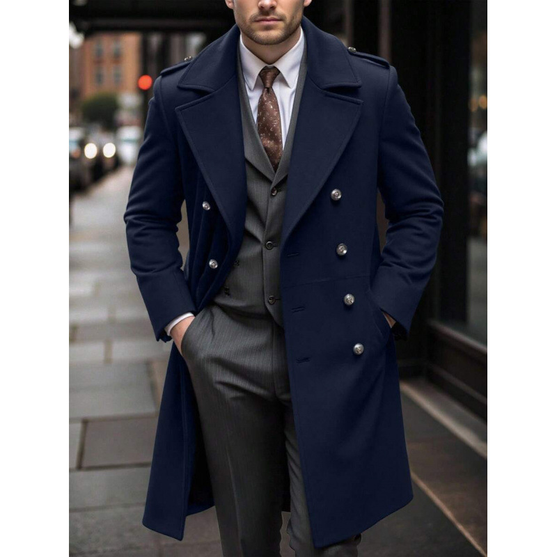 L 48026 Hombre delgado trench coat hombre delgado trench coat