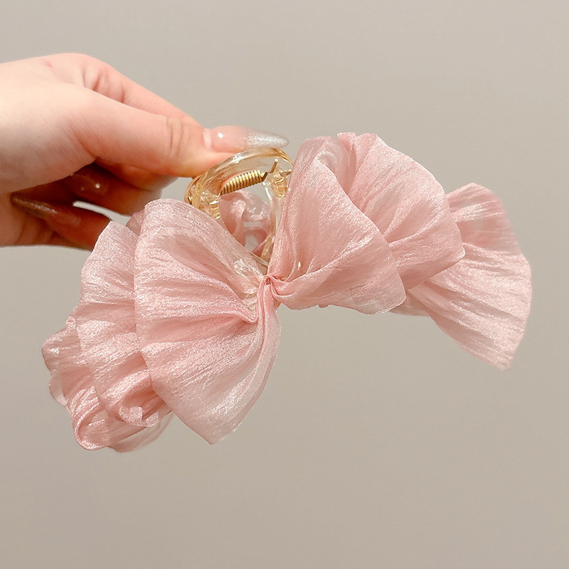 2#Pink bubble clip 13cm