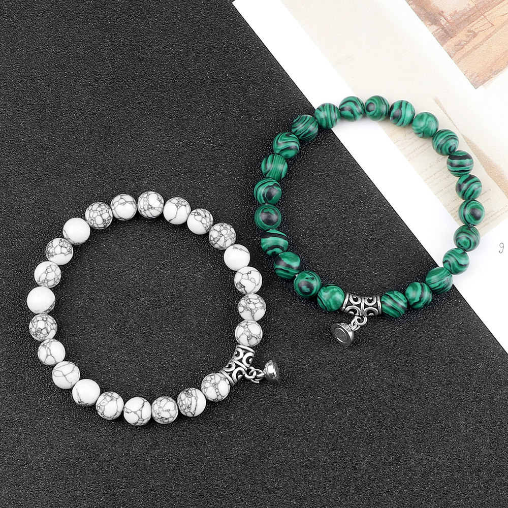 creative couple bracelets, magnet bracelets, a pair of suits for girlfriends and sisters, long distance relationship gifts_voghion.com