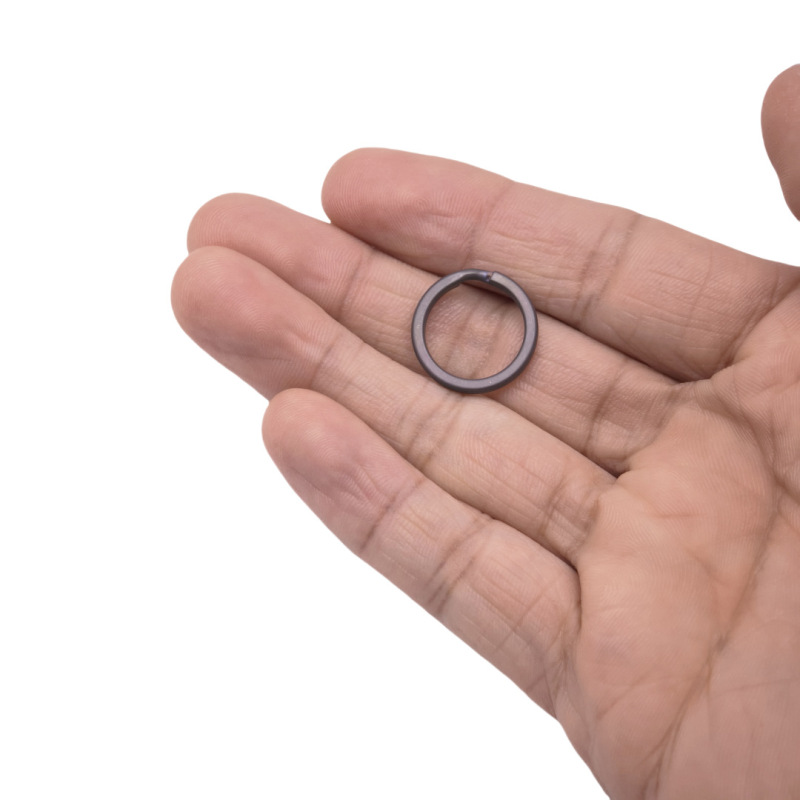 チタン合金キーホルダーキーリング純チタンキーホルダーメーカー卸売り10-35mm多目的錆びないリング|undefined