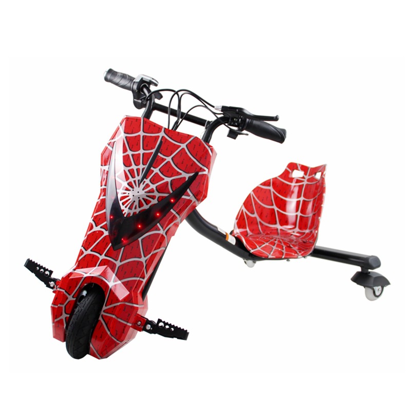 Venta caliente de los niños eléctricos coche de deriva de tres ruedas de bebé puesto cuadrado adulto regular coche de cola cochecito de alquiler fabricante