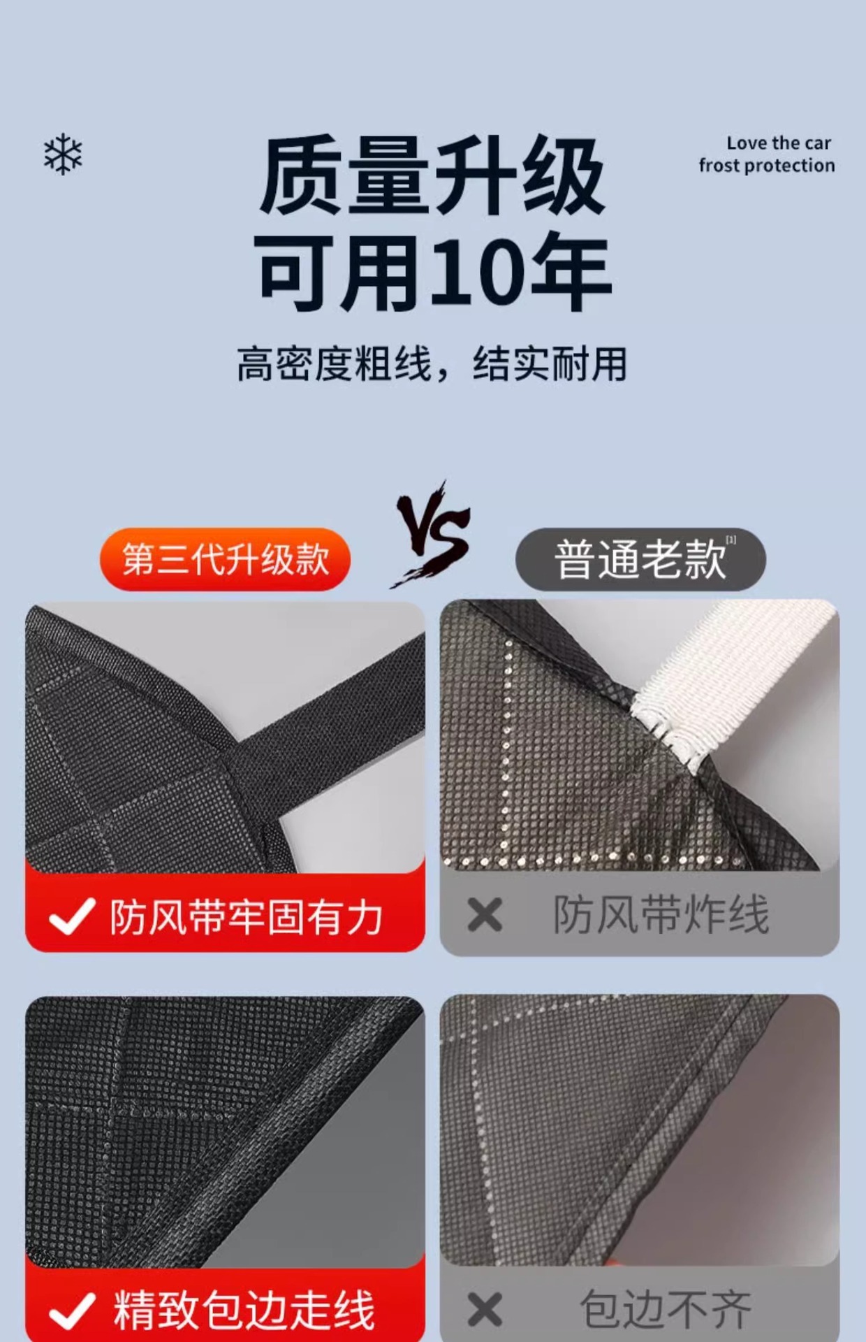 Suitable for Baojun E100/200/360/510/610 Car Cover 310W Half-Body Car Half Cover Snow Shield