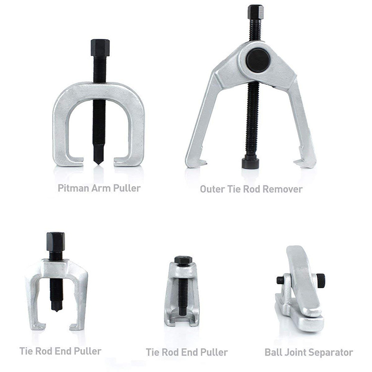 Herramienta de desmontaje de cabeza de bola multifuncional Extractor de cabeza de bola de coche brazo oscilante inferior Barra de amarre removedor de cabeza de bola extractor