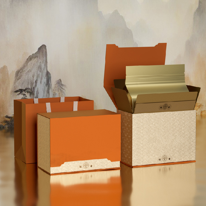 通宇茶叶福鼎白茶银针散茶1斤2斤普洱绿茶寿眉红茶老白茶礼盒包装