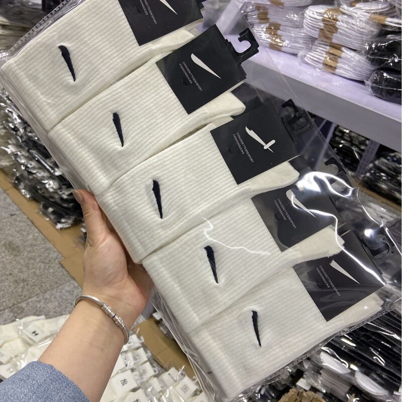 Suwan Nexst Socks All Year Round Massage Mid-High Embroidered Sports Socks Men's and Women's Running Basketball Export Socks Suwan Nexst Socks All Year Round Massage Mid-High Embroidered Sports Socks Men's and Women's Running Basketball Export Socks