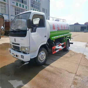 İkinci əl Dongfeng Xiaodolica 5-kvadrat suvarma maşını, 7-ton duman topu.