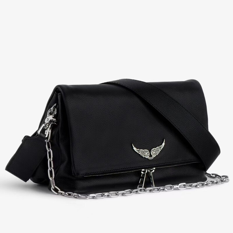Black Double Layer Women's Shoulder Bag New Fashion Portable Messenger Bag Luxury Design Retro Envelope Bag Black Double Layer Women's Shoulder Bag New Fashion Portable Messenger Bag Luxury Design Retro Envelope Bag