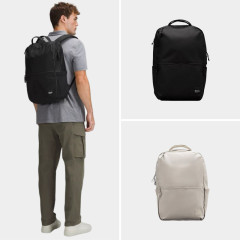 露新品 Double-Zip Backpack 22L多功能双肩背包轻便大容量电脑包