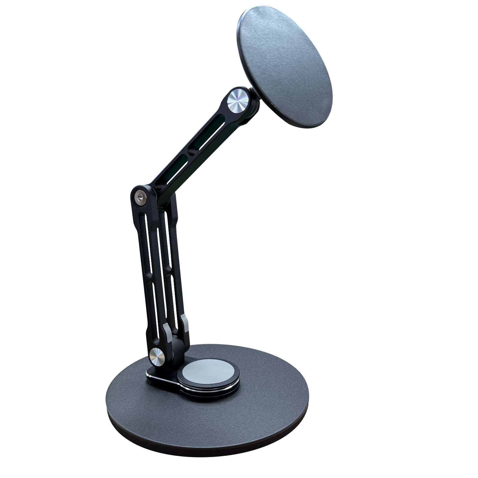 Nuevo monitor portátil Vesa tableta plegable metal 360 soporte giratorio soporte de teléfono celular succión magnética1