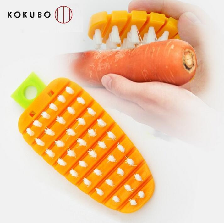 日本の小久kokuboの輸入品の隙間をきれいにして、ニンジン型をきれいにして、果物のブラシをきれいにします。|undefined