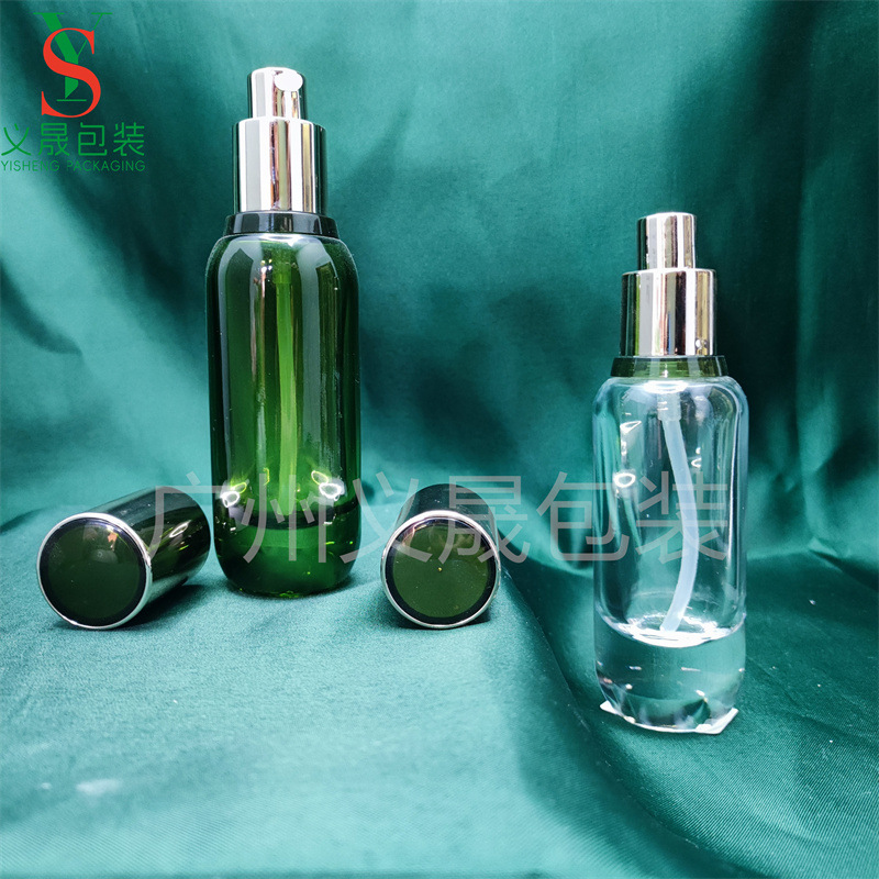 35ml; 투명한 가벼운 병; 유리