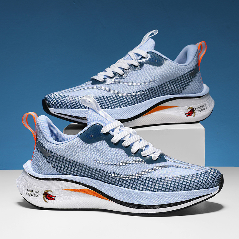 2024 verano nuevas zapatillas respirables antideslizantes de malla ligera para correr zapatos de entrenamiento de maratón profesional