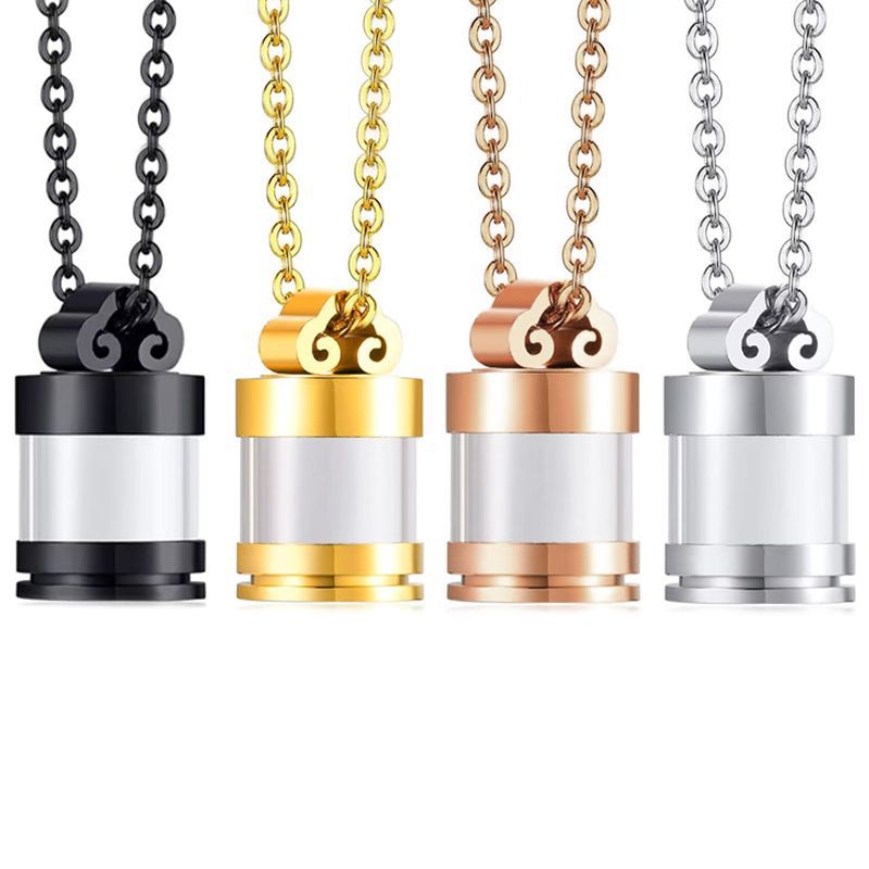 Amazon's New Fashionable Stainless Steel Gawu Box Can Hold Cesium Relics, Cinnabar, Pet Ashes, and Pendants for Men and Women