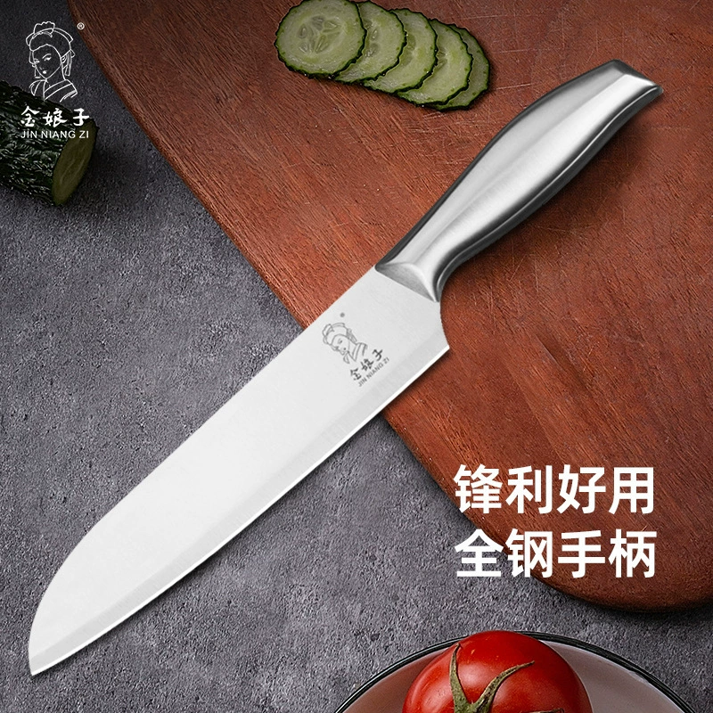 Производитель Янцзян резать овощи и резать мясо ножи дома с много ножей шеф-повар нержавеющая сталь кухонные фруктовые ножи оптом