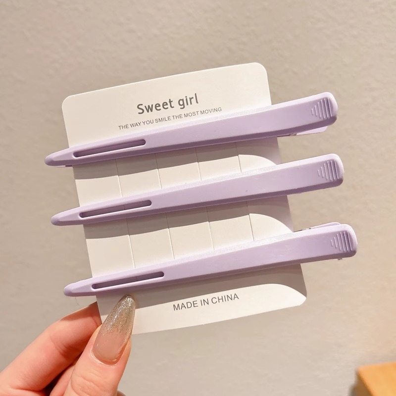 Pinza para el cabello que no deja marcas, clip especial para el lavado de cara y el maquillaje, fijación de la raíz del cabello, clip esponjoso, clip para flequillo, horquilla lateral, tocado