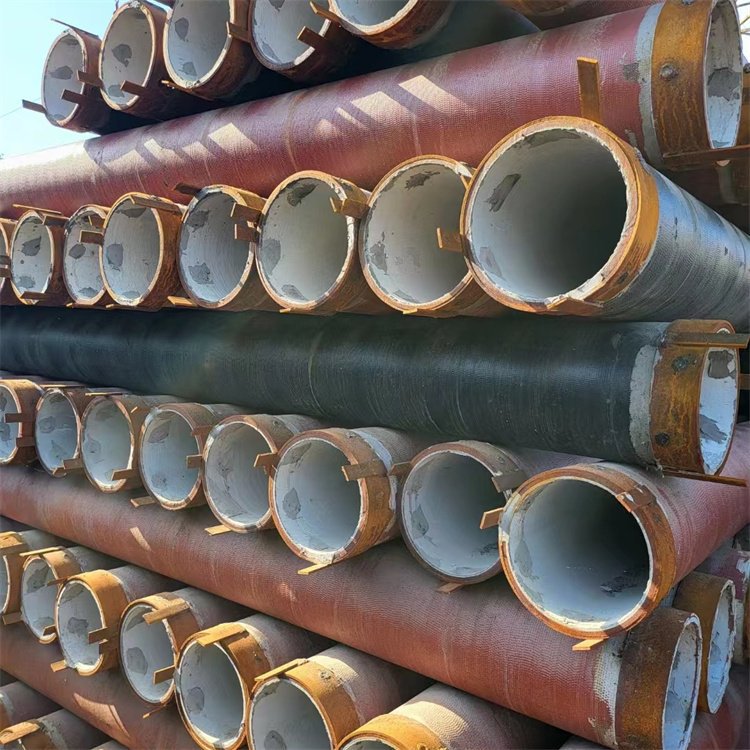 吉林大口径农田灌溉球墨铸铁井壁管  滤水缠丝管 井管卡子 销售厂