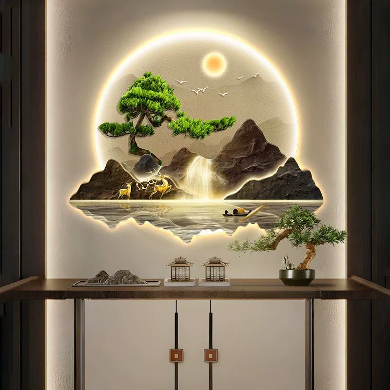 Новая китайская декоративная живопись на крыльце