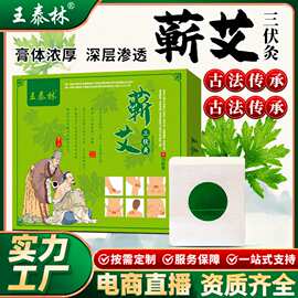 源头厂家王泰林蕲艾三伏贴穴位贴艾灸贴艾草温灸艾草贴会销养生馆