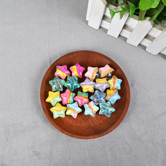Xinzhenshan 樹脂韓国接着剤 diy 手作りキーホルダーアクセサリー卸売油絵五芒星ブレスレットペンダント
