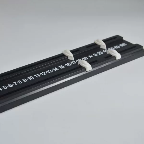 Billiards Adult Snooker Number Scoreboard English Score Card Score Counter Table Tennis Score Card