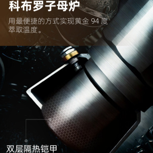 ✅ Pure Stainless Steel Moka Pot Camping Three-Valve Coffee Pot Household Espresso Portable Hand Brewing