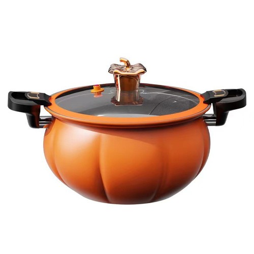 Special pumpkin micro-pressure cooker household medical stone non-stick multi-functional large-capacity soup pot pressure cooker gift wholesale