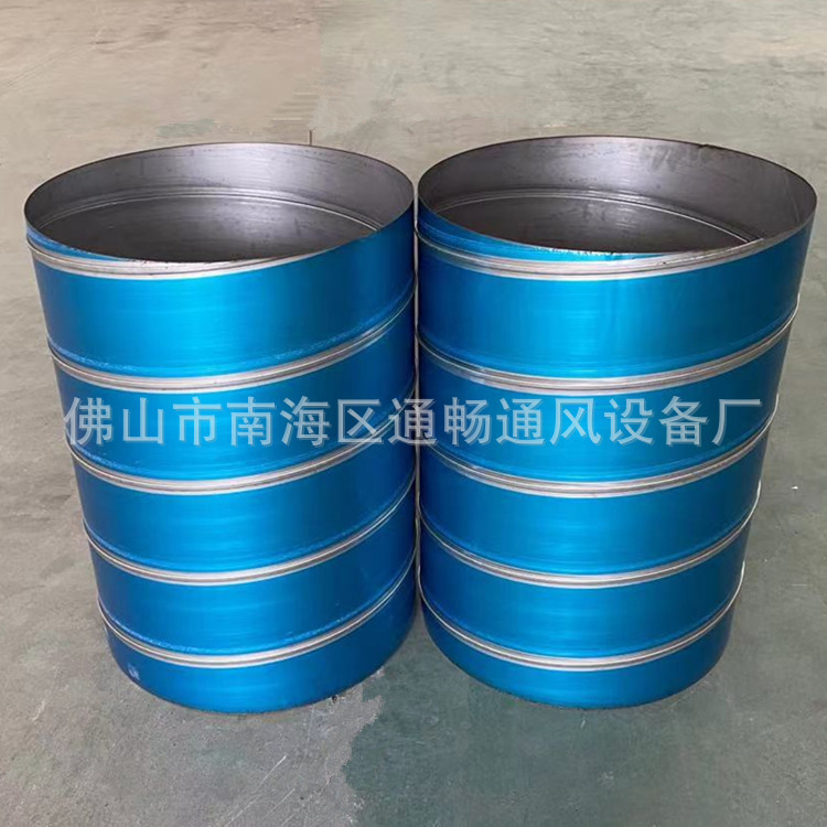 云南不锈钢通风排烟管加工-废气处理白铁皮螺旋通风管道焊接风管