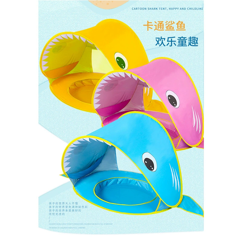 Детская Пляжная палатка Приморский солнцезащитный козырек от солнца, автоматическая двойная пара, игра для родителей и детей, Песочная яма, палатка, дом