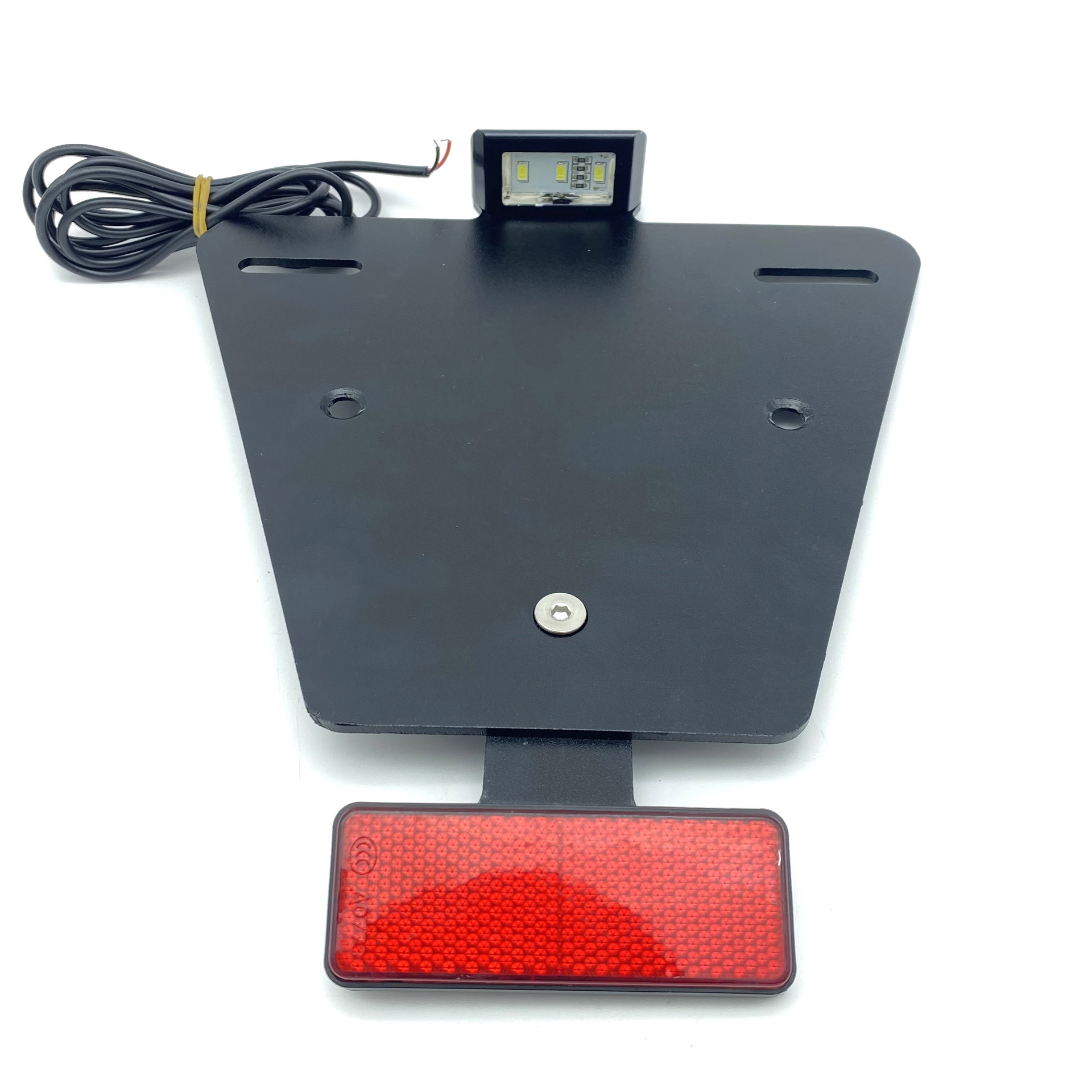 Applicable to BMW R9T 2014-2018 modified rear license plate frame license plate frame with light license plate frame short tail bracket