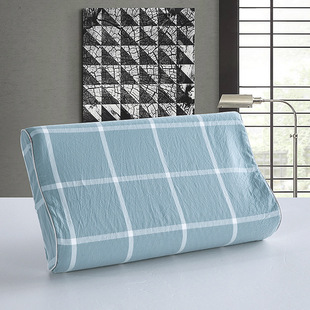 Four Seasons Pure Cotton Latex Pillowcase Washed Cotton 60x 40 Adult Children Memory 50x 30 Pillowcase Household