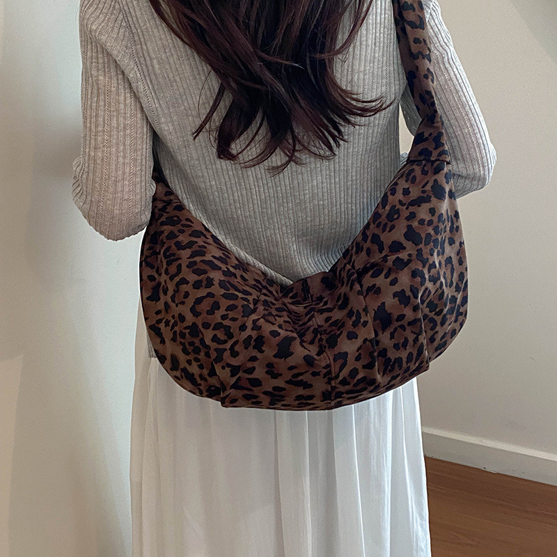 Bolsa de brazo estampada de verano para mujeres 2026 nuevo estilo simple diario ocio versátil bolso de hombro