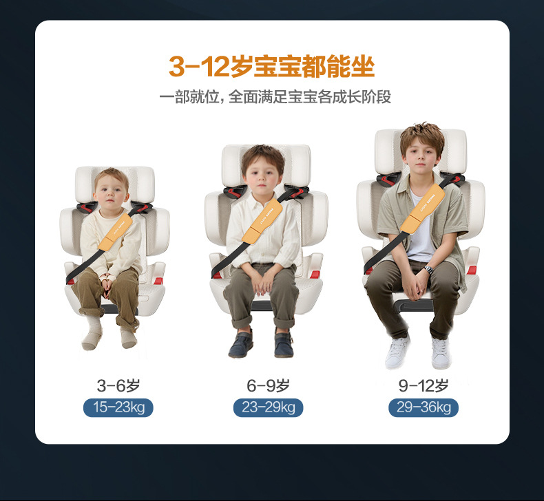 Philips Avent Kaitu Kids Safety Seat Baby Car for Kidsren Aged 3 to 12 Years Old