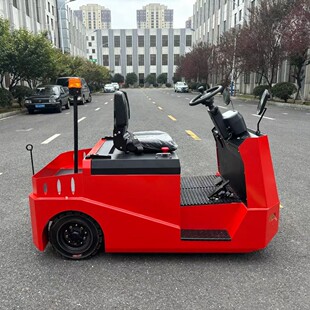Pulf car electric tractor 2 3 4 5 6 8 ton trailer head battery transfer same track trailer