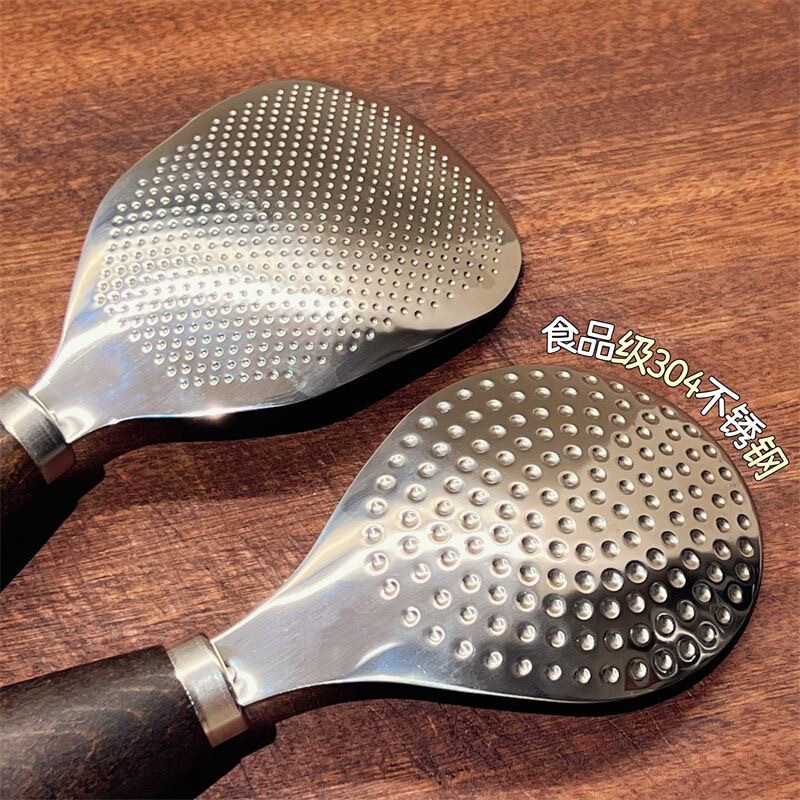 304 ステンレス鋼しゃもじイン和風手羽先木製しゃもじ家庭用炊飯器しゃもじ垂直しゃもじ|undefined