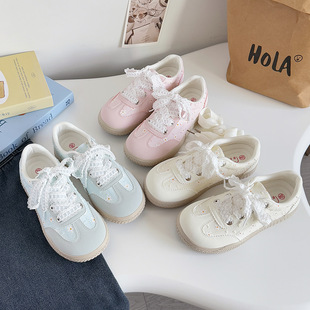 Bell Little Flower Sports Training Shoes Women's 2025 Spring and Summer New Style Easiest for Match Chic Girls Be-6883
