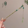 Bamboo golden Chinese hairpin