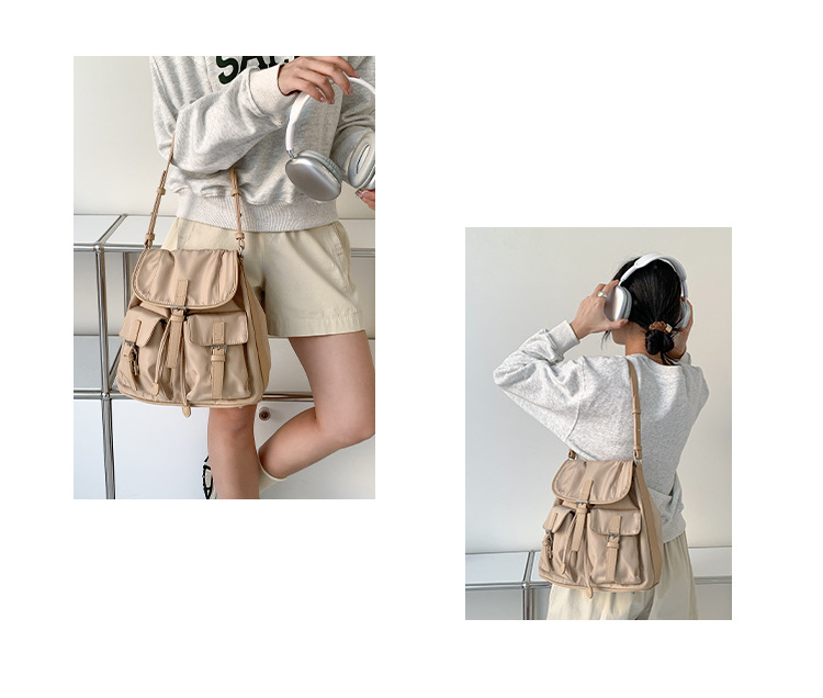 2024 design di nicchia spalla, senso femminile, grande capacità versione coreana, multi tasca estiva, nylon senso di fascia alta_voghion.com