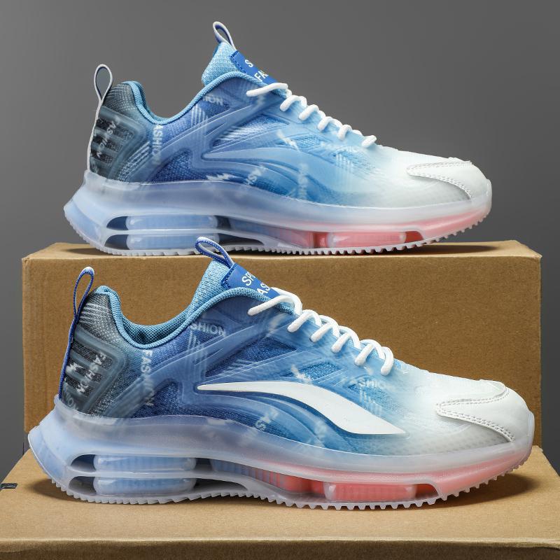 椰子男鞋秋冬新款外贸网面百搭气垫运动休闲跑步鞋老爹鞋潮牌跨境