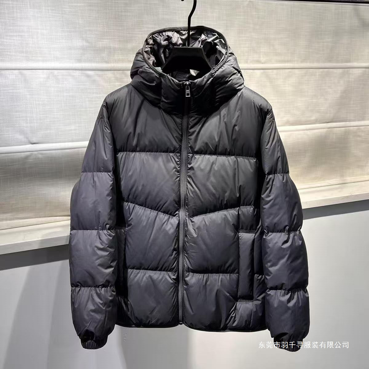 Thickened Fluffy Warm 90 White Duck down Short Puffer Jacket Winter Simple Cold-Proof Coat Men's Clothing