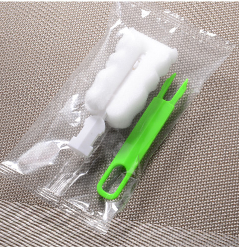 Glass cup thermal cup cup brush independent packaging cleaning removable foldable sponge brush milk bottle brush cupware brush